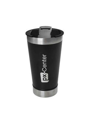 Copo Térmico Inox 473ml com Tampa e Abridor